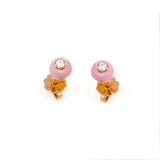 Sugar-Plum Pink Earrings